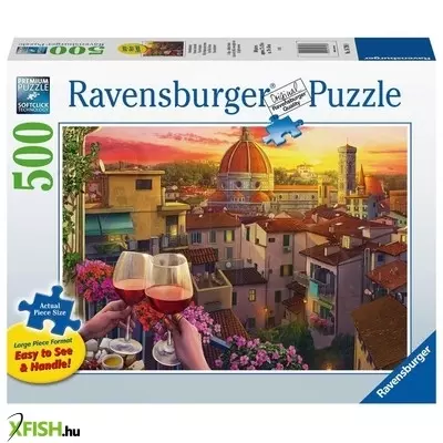 Ravensburger puzzle 500 db - borterasz