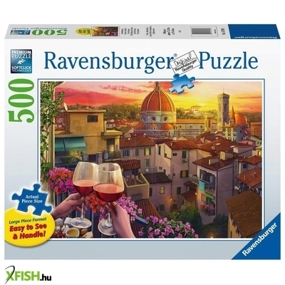 ravensburger puzzle 500 db - borterasz