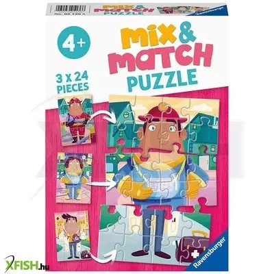 Ravensburger puzzle 3x24 db - kedvenc munkáim