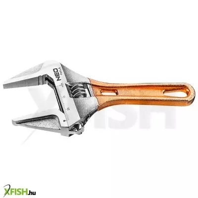 Neotools állítható villáskulcs, csavarkulcs rövid, 118mm, 0-28mm