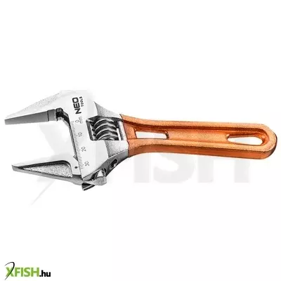 Neotools állítható villáskulcs, csavarkulcs rövid, 139mm, 0-32mm
