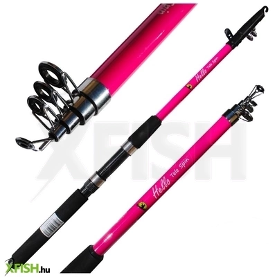 Frenetic Hello Tele Spin Pink Teleszkópos Gyeremek Horgászbot 210cm Max:50g