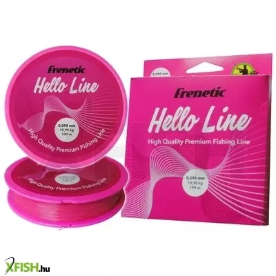 Frenetic Hello Line Monofil zsinór 0,295 Mm 199M 10,9 Kg Fluo Zöld