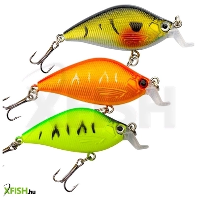 Frenetic Wobbler Humper | Hossz: 6 Cm, Merülési Mélység: 0-1,2 M, Szín: Sárga-Zöld, Tömeg: 8 G