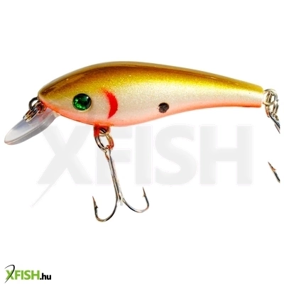 frenetic wobbler archer | hossz: 6 cm, merülési mélység: 0-1 m, szín: arany / tricolor, tömeg: 3,3 g