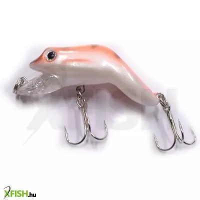 Frenetic Wobbler Béka | Hossz: 6 Cm, Merülési Mélység: 0-1 M, Szín: Narancs / Fehér, Tömeg: 8 G