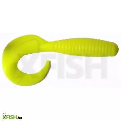 Frenetic Twister Egyfarkú | Kiszerelés: 5 Db / Csomag, Méret: 7 Cm, Szín: Fluo Sárga