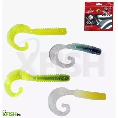 Frenetic Twister | Kiszerelés: 5 Db / Csomag, Méret: 7,5 Cm, Szín: Fluo Sárga