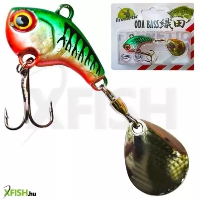 Frenetic Oda Bass Wobbler Villantós Műcsali Zöld 10g 25+30mm 1db/csomag