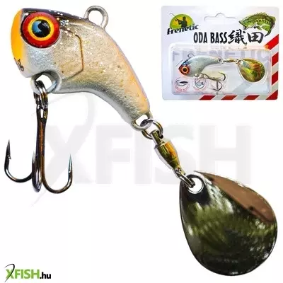 Frenetic Oda Bass Wobbler Villantós Műcsali Ezüst 10g 25+30mm 1db/csomag