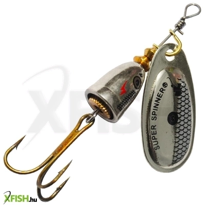 frenetic körforgó villantó | méret: 1, szín: ezüst pikkelyes, tömeg: 4 g