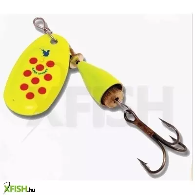 Frenetic Körforgó Villantó | Méret: 2, Szín: Fluo Sárga / Pöttyös, Tömeg: 6 G
