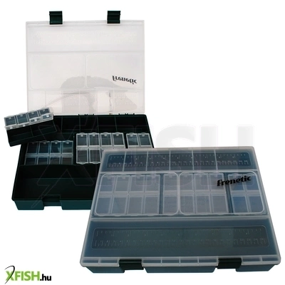 Frenetic Bojli Doboz #7 | Méret: 29 X 25 X 5 Cm, Szín: Áttetsző/ Zöld