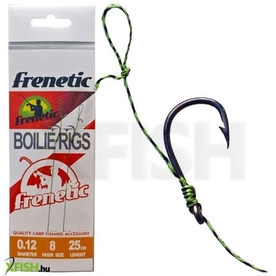 Frenetic Előkötött Horog Füllel 25cm 0.14mm 4-es 2db/csomag