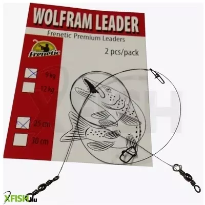 Frenetic Szerelt Wolfram | Hossz: 20 Cm, Kiszerelés: 2 Db / Csomag, Szakítószilárdság: 12 Kg, Szín: Fekete