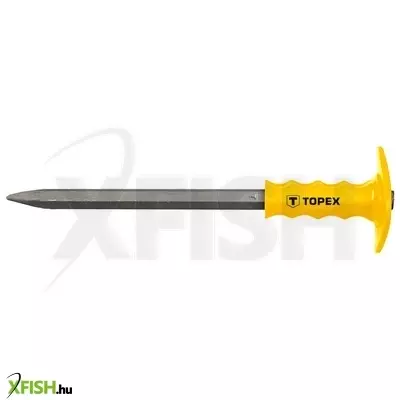 Neotools hegyesvéső 400x19mm kézvédővel