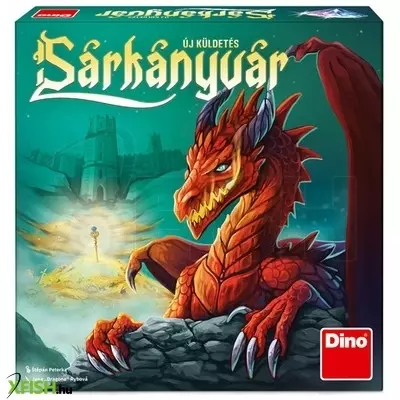dino társasjáték - sárkányvár