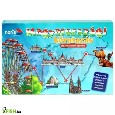 Noris magyarországi körutazás társasjáték