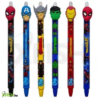 Colorino radírozható toll bosszúállók pókember