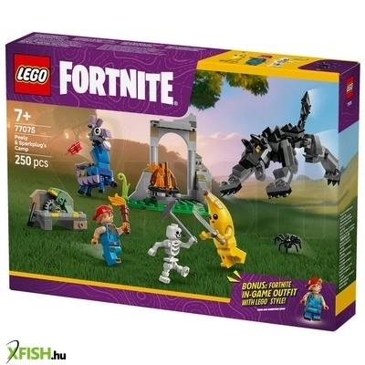 Lego fortnite 77075 peely és sparkplug táborhelye