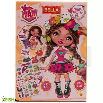 Slammer mágneses öltöztetőbaba - bella