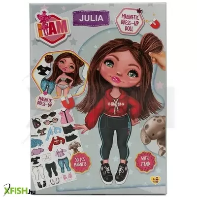 Slammer mágneses öltöztetőbaba - júlia
