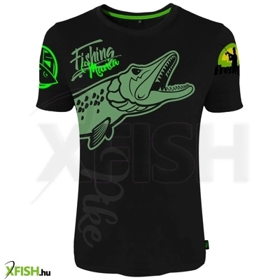 Frenetic Hs Design Csuka Mintás Horgász Póló Xxxl