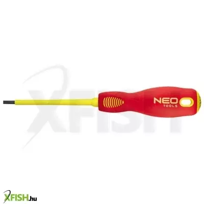 Neotools csavarhúzó lapos 6.5x150 1000v szigetelt
