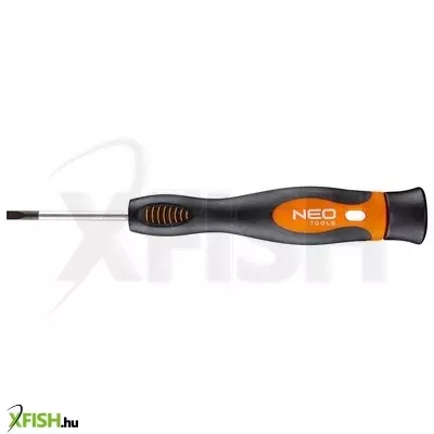 Neotools műszerész, precíziós csavarhúzó 3.0x50mm, lapos