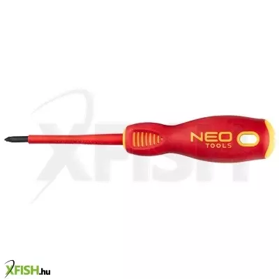 neotools csavarhúzó sl/pz1 80mm, 1000v, szigetelt