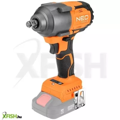 Neotools akkus szénkefementes ütvecsavarozó, 1/2 (négyszög) energy+, 18v, 850nm, akku nélkül