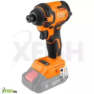 Neotools akkus szénkefementes ütvecsavarozó 1/4(hatszög), energy+, 18v, kompakt méret, 300nm, akku nélkül!