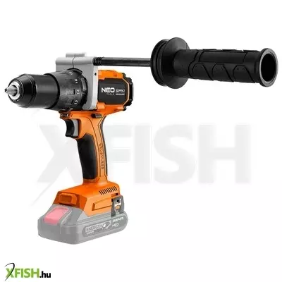 Neotools akkus szénkefementes fúró, csavarozó, ütvefúró, energy+, 100nm