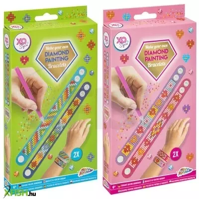 Grafix gyémántfestős karkötő készítő, 2 db /csomag 2 féle
