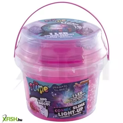 Canal toys leddel világító kozmikus slime, vödörben