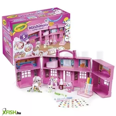 Crayola washimals szépségszalon játékszett 74-7500