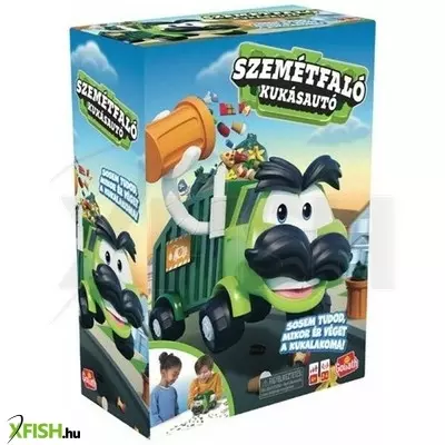 goliath szemétfaló kukásautó