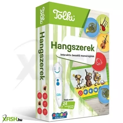 Tolki memóriajáték hangszerek