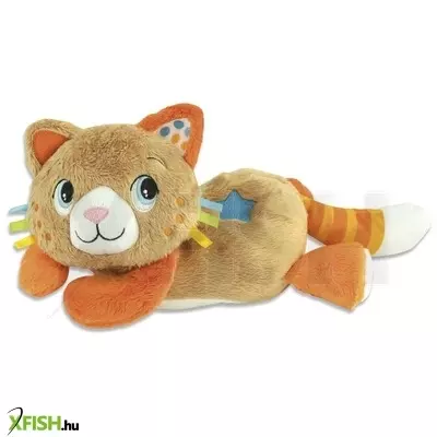 baby clementoni elalvást segítő doromboló plüss cica