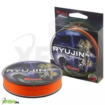 Momoi Ryujin Fonott Zsinór Átmérő: 0,10 Mm, Hossz: 130M, Szakítószilárdság: 9Kg, Szín: Narancs