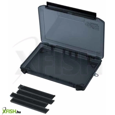 meiho szerelékes doboz vs-3020nsm | anyaga: tw álló műanyag, méret: 255*190*28mm, szín: áttetsző