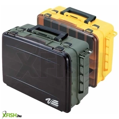 Meiho Horgászdoboz Vs-3080 | Anyaga: Twister Álló Műanyag, Méret: 480*356*186Mm, Szín: Mattzöld