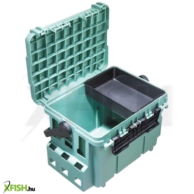 Meiho Bucket Mouth Bm-7000 Műanyag Horgász Láda Olive 475x335x320mm