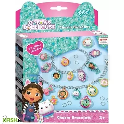 Totum gabi babaháza karkötőkészítő charmokkal