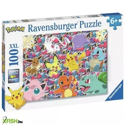 Ravensburger puzzle 100 db - pokémon