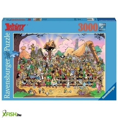 ravensburger puzzle 3000 db - asterix