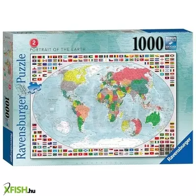 Ravensburger puzzle 1000 db - világtérkép