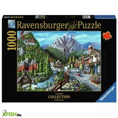Ravensburger puzzle 1000 db - banff