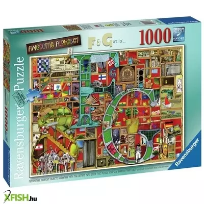 Ravensburger puzzle 1000 db - csodálatos abc