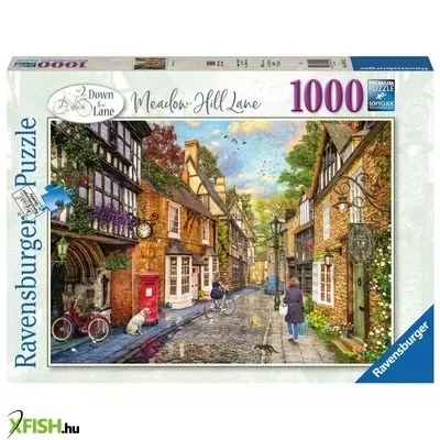 Ravensburger puzzle 1000 db - meadow hill lane (no2)